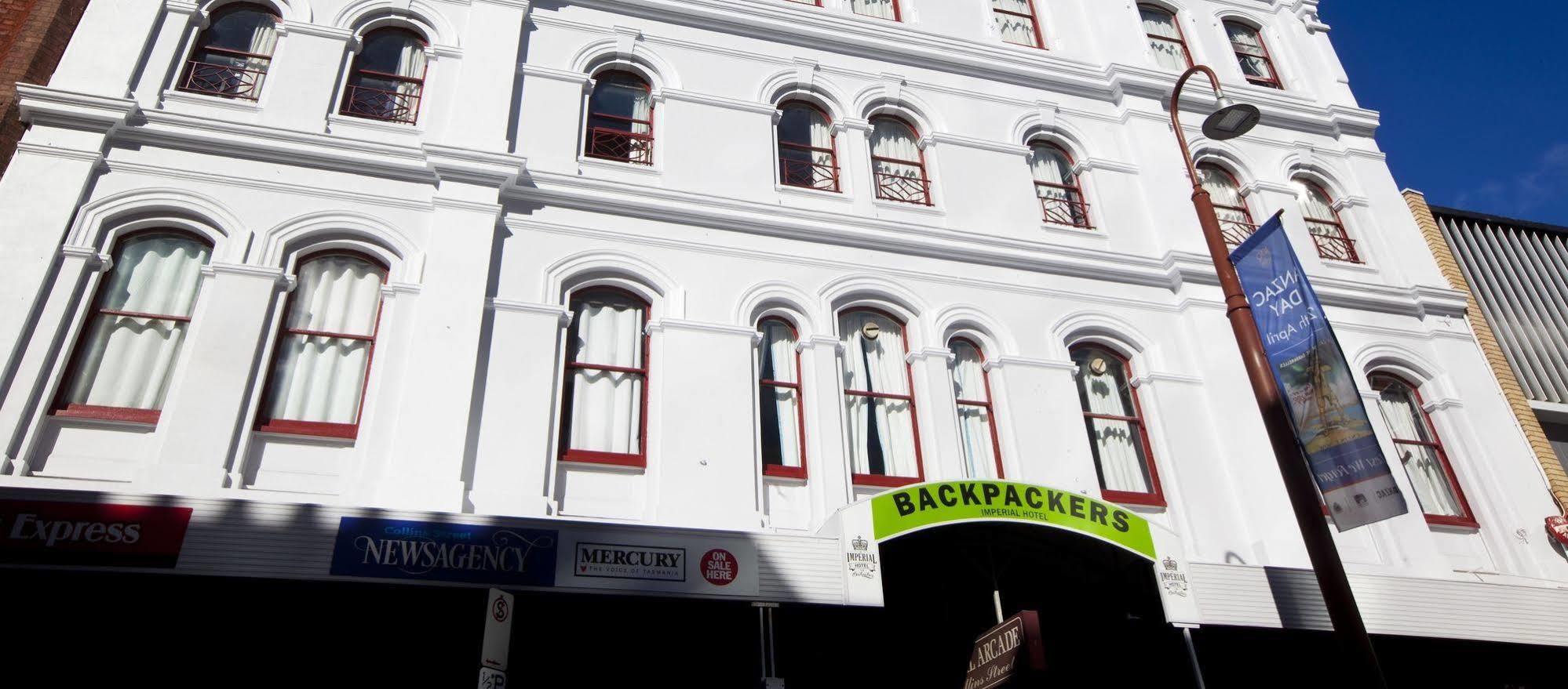 Backpackers Imperial Hotel Hobart Exteriér fotografie